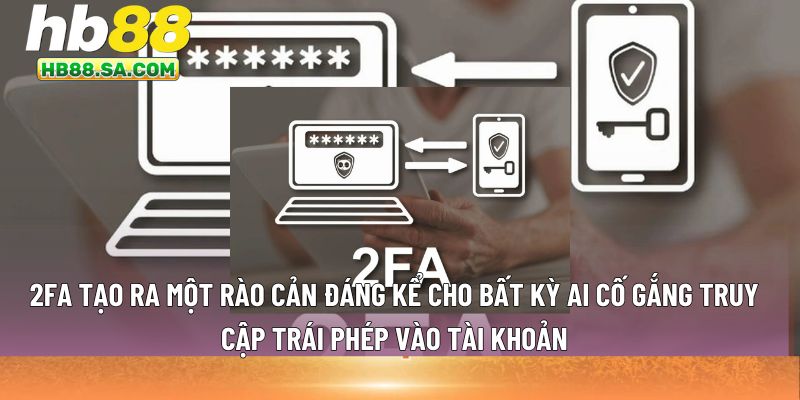 2FA tạo ra một rào cản đáng kể 